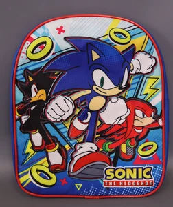 Sonic Toddler Boys 12 Inch Mini Backpack- #A28151 - Picture 1 of 5