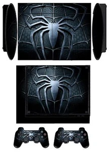 Skin Sticker for PS3 PlayStation 3 Super Slim and 2 controller skins Q946 - Picture 1 of 1