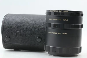 [Almost MINT] PENTAX 6x7 Auto Extension Tube 67 Ring 1 2 3 Set From JAPAN - Picture 1 of 8