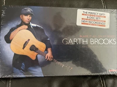 Garth Brooks Blame it All on My Roots 6 CD & 2 DVD 8 Disc Box Set NEW - Image 1 of 2