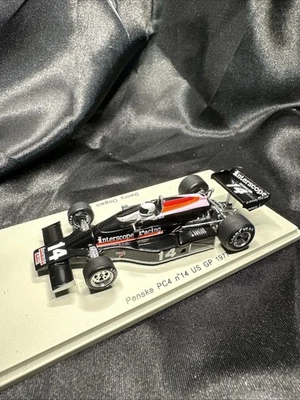 Spark 1:43 S3374 F1 1977 Penske PC4 Danny Ongais US GP  Interscope Racing USA - Image 1 of 4