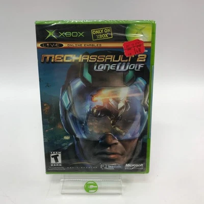 New MechAssault 2 Lone Wolf (Microsoft Xbox, 2004) Factory Sealed - Image 1 of 3