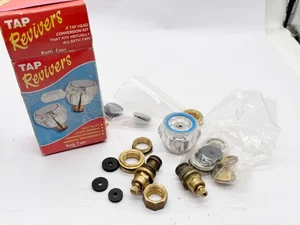 VINTAGE TAP REVIVERS BATH TAP HEAD CONVERSION KIT WITH FITTINGS - Picture 1 of 8