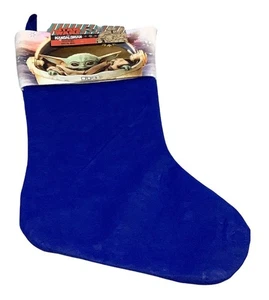 Disney Star Wars Baby Yoda Mandalorian Filz Weihnachtsstrümpfe Schleife hängend - Bild 1 von 7