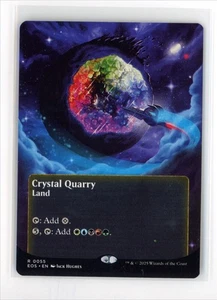 MtG EoS Crystal Quarry #55 Borderless/ Poster Non-Foil - Picture 1 of 2