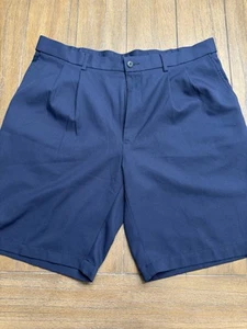 PGA Tour Men's Golf Shorts Regular Fit Navy Blue Size 36 - Picture 1 of 4