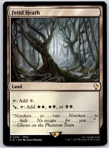 Fetid Heath - Commander: FINAL FANTASY FIC - MTG - LP Magic - 391 R - Imagen 1 de 2