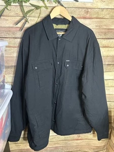 VOLCOM Black Jacket Men’s Lined Outwear Size XXL - Picture 1 of 9