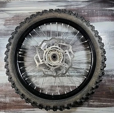 Rueda delantera negra Kawasaki KX250 2021-2025 OEM 41093-0006-WC 21"x1,60" Foto 1 de 4