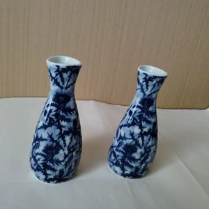 Tokkuri Bottiglia Sake 14 cm Set di 2 Barattoli Ceramica Giapponese Stoviglie - Foto 1 di 8