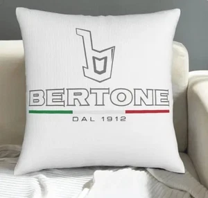 BERTONE Cushion Cover - A gift for the Enthusiast  18 x 18 Inches - FIAT X19 NEW - Picture 1 of 3