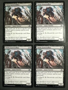 Chitin Gravestalker - Aetherdrift (DFT) x4 (Playset) MINT MTG Magic - Picture 1 of 4