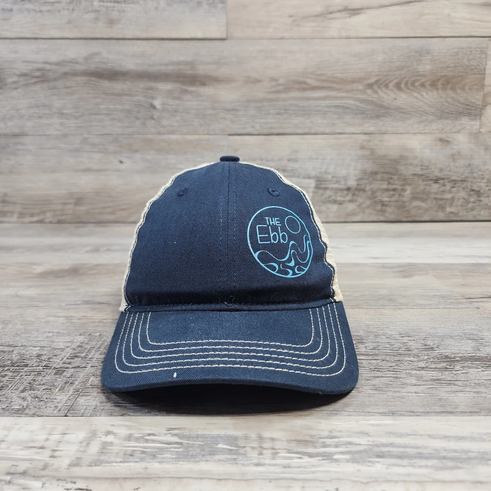 The Ebb Ocean Sea Hat Cap Embroidered Logo Adult Mens Adjustable SnapBack  - Image 1 of 4