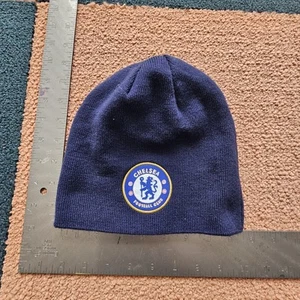 Chelsea FC Football Club Strickmütze Beanie Mütze Wintermütze blau Fußball X5a - Bild 1 von 8