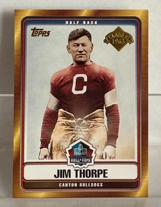 2006 Topps - Hall of Fame Class of 1963 Jim Thorpe # HOFT-JT - Picture 1 of 2