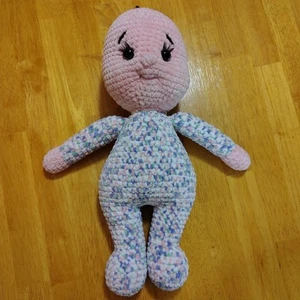 Muñeca Amigurumi Ganchillo 16" - Nueva Y Hecha a Mano - Limpia - Imagen 1 de 6