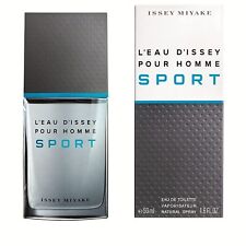 Issey Miyake L'eau D'issey Pour Homme Sport Eau de Toilette Spray for Men, 1.6 O
