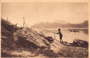 Laos - Cicada hunting - Photo from the General Government of Indo-China - Publ. - Picture 1 of 2