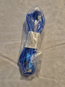 6ft Micro-USB Braided Cable made with Heavy Duty WIRELESS GEAR - Picture 1 of 2