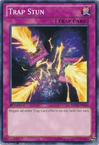 Trap Stun 1st SDCR / SDPL Como Nuevo Cyber Dragon Revolution yugioh - Imagen 1 de 1