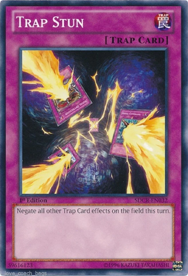 Trap Stun 1st SDCR / SDPL  Mint  Cyber Dragon Revolution yugioh - Image 1 of 1