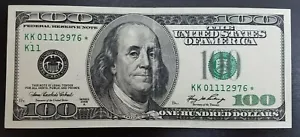 2006 * One Hundred Dollars $100 *Star Note Federal Reserve Paper Money - Picture 1 of 3