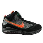 Nike Men's LeBron 7 VII Florida A&M Black Orange Green Shoes DX8554-001 Sz 11.5