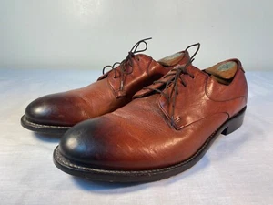 Scarpe eleganti Johnston & Murphy Oxford da uomo marrone punta liscia - US 12 - Foto 1 di 7
