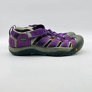 Keen Newport H2 Sandals Girls 6 Y Purple Low Waterproof Youth Hiking Shoes