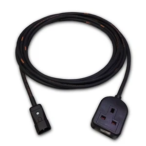 Marten 230V IEC C14 auf 1 Gang 1mm HO7RN-F Gummi 5m - Bild 1 von 1