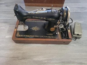 Singer 1934 Century Of Progress Worlds Fair 15-91 Sewing Machine vintage - Picture 1 of 18