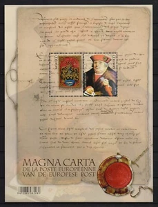 BELGIUM 2016 magna carta M/S MNH** BL0K 237 - Picture 1 of 1