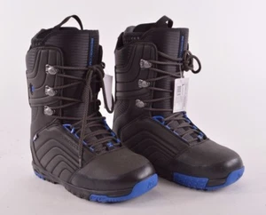 NWOB BOTAS DE SNOWBOARD DC SCENDENT PARA HOMBRE $330 Negro/Azul Tabla de snowboard tradicional - Imagen 1 de 6
