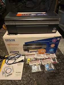 Epson High Performance C120 Color Printer Open Box w/ Ink+Software Tested - Bild 1 von 9