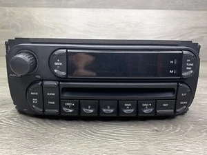 DAIMLER CHRYSLER AM FM CD RADIO P05091506AE OEM 2002-05 JEEP STOCK PARTS - Picture 1 of 6