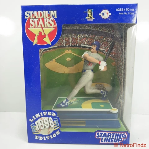 Mike Piazza Los Angeles Dodgers 1998 Starting Lineup Stadium Stars Figure NIB Cover