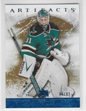 2012-13 Upper Deck Artifacts Sapphire #101 ANTTI NIEMI Sharks /85
