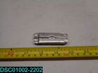used item- Leatherman Micra USA Multi Tool Scissors Plain Edge Knife *Silver