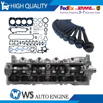 Traje de culata WL WL-T 12 completamente montado para Ford Courier 2,5 L 1996-2006 Foto 1 de 4