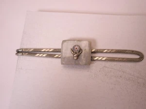 BPOE Elks Fraternal Order Vintage LARGE Tie Bar Clip - Picture 1 of 5