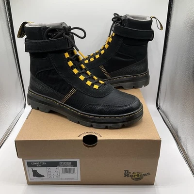 NUEVAS Botas Dr. Martens Combs Tech Negras Talla 10 (Mujer) 9 (Hombre) Foto 1 de 4