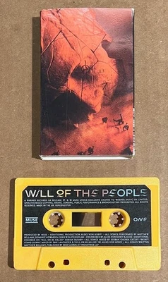 Muse - Will of the People RARE import limited edition yellow "Dom" cassette '22 Foto 1 de 4