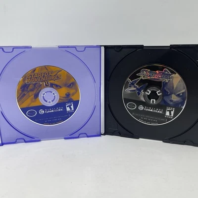 Star Fox Assault & Star Fox Adventures Nintendo GameCube (Discs Only) - Tested - Image 1 of 4