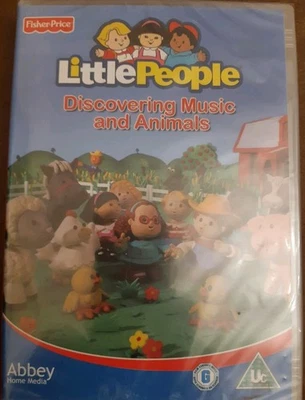 Fisher Price Little People: Discovering Music and Animals DVD (2009) BRAND NEW - Image 1 of 4