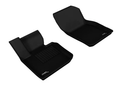 Floor Mats Custom Fit Liners Kagu All-Weather Black 1st Row L1MN01011509 - Image 1 of 4