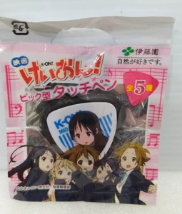 ITOEN x K-On Akiyama Mio Guitar Pick Touch Pen Strap Japan Anime - Picture 1 of 5
