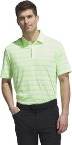Adidas Men’s M Two Color Stripe Golf Polo Shirt Lucid Lemon/White $60 IJ0172 - Picture 1 of 6