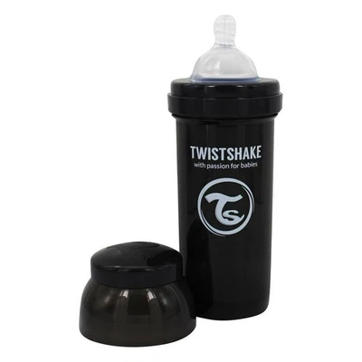 Twistshake Anti-Colic 260 ml / 8oz Negro Foto 1 de 3