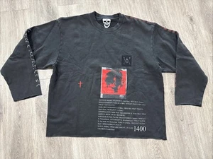 Suéter negro Trippie Redd Mansion Music Merch Collection crudo - talla XXL - 1400 - Imagen 1 de 13