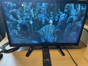 24 inch seiki tv se24gd01uk led slim tv freeview hdmi usb dvd, - Picture 1 of 6